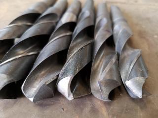 6x HSS Drills w/ Morse Taper No. 3 Shanks