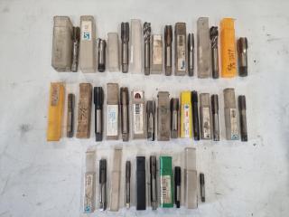Large Assortment of 21 HSS Pipe Tapers