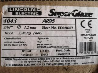 Lincoln Electric SuperbGlaze Welding Wire, 1.2mm Size