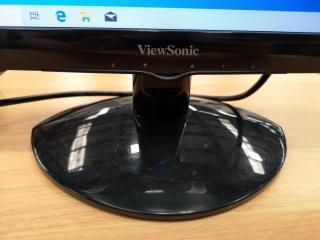 2x ViewSonic 19"" LED Computer Monitors