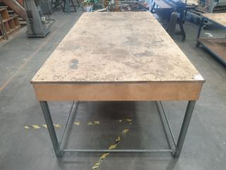 Steel Framed Workbench