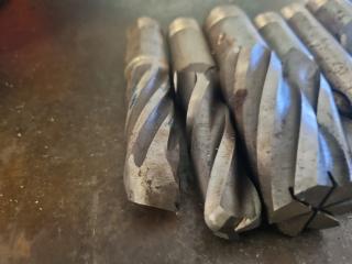 Large Lot of Milling Machine Endmills 