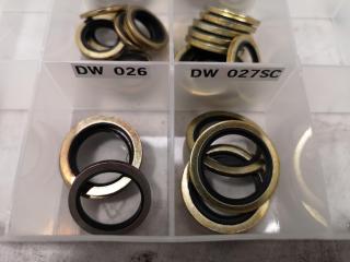 Assorted Lot of Dowty Washers, Various Metric & Imperial Sizes
