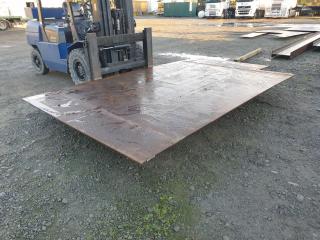 Large Sheet of 16mm Plate Steel