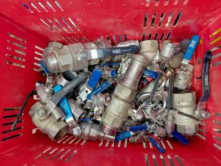Crate of Stainless Steel Pipe Fittings