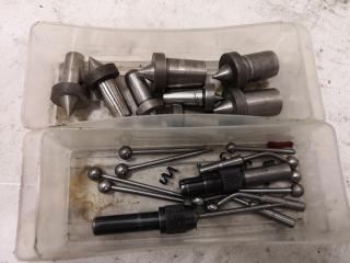 Assorted Milling Edge Finders & Small Dead Center Units