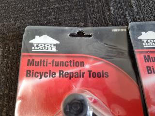 3x Tool House Multi-functoon Bicycle Repair Tool Sets