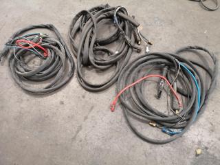 3x Welding Cable Assemblies