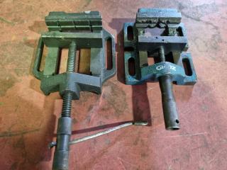 2 x Milling Machine Vices