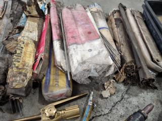 Assorted Welding Accesories, Rods, Parts