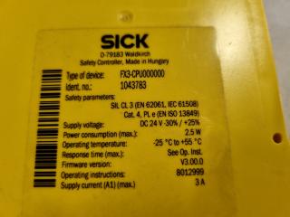 Sick Safety Controller Flexi Soft FX3-CPU