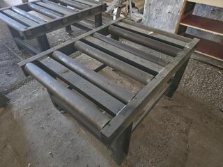 2 x Heavy Duty Roller Tables