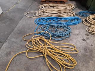 9 Assorted Length Air Hoses