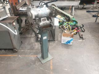 Linishall Pedestal Grinder/Linisher