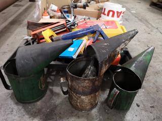 Mixed Lot of Workshop Hardware, Accessories, & More