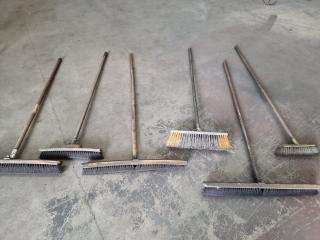 6 Workshop Brooms
