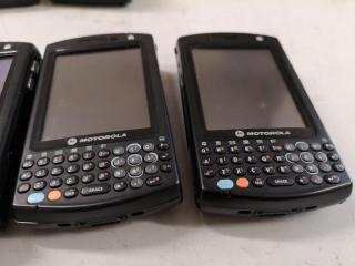 4x Motorola MC50 Mobile Handheld Computers w/ Charging Cradles