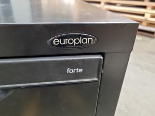 2-Drawer Sterl File Cabinet by Europlan
