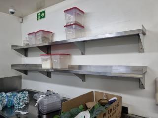 7 x Stainless Shelves