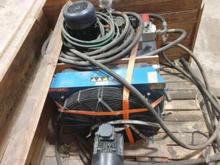 Large Hydraulic Power Pack with Cooler