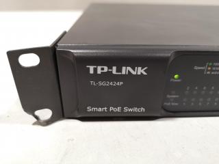 TP-Link 24-Port Gigabit PoE Switch TL-S2424P