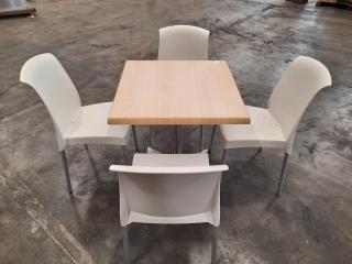 Cafe Style (Collapsible) Table and Chairs Set