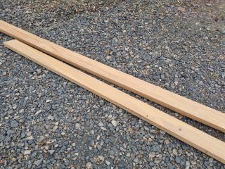 2x Hardwood Board Lengths