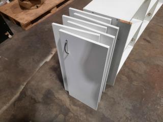 Set of 3 Wall Mounted Laundry Cupboards