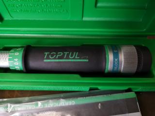 Toptul 1/4" Drive 6-30Nm Adjustable Torque Wrench