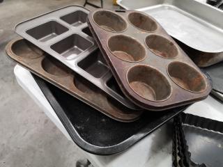 Assorted Comnercial Kitchen Baking Pans, Trays & More