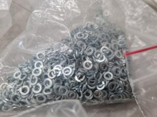 Assorted Small Screws, Nuts, Washers & More, Bulk Lots