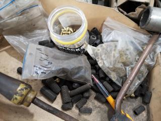 Mixed Lot of Workshop Hardware, Accessories, & More