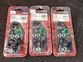 3x Replacement Mower Blade Sets for Victa Lawnmowers