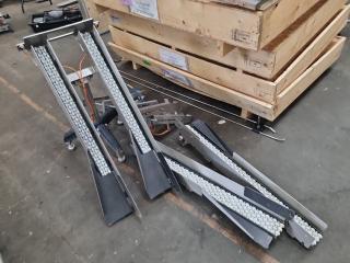 Assorted Industrial Roller Conveyor Assemblies