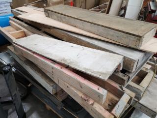 Assorted Wood Concrete Formers