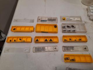 Assorted Lot of Partial Sets of Kennametal Milling Inserts (21 Pieces)