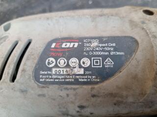2x Icon Corded Impact Drills