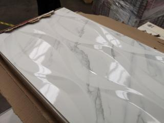 600x300mm Ceramic Wall Tiles, 5.4m2 area coverage
