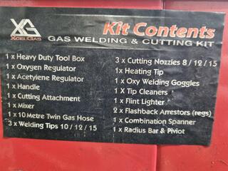 XcelGas Gas Welding & Cutting Kit