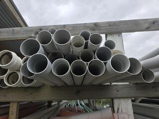  Large Lot of PVC Pipe 