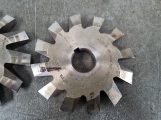 3 x Milling Machine Cutters