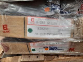 Pallet of Assorted Riser Sleeves