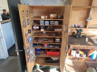 Large Wooden Workshop/Garage Cupboard