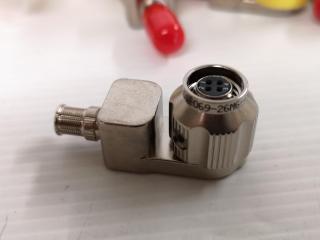 30x Glenair 801 Series Right Angle Mighty Mouse Cobra Plug Connectors