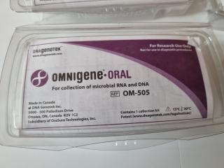 4x DNA Genotek Omnigene Oral  DNA RNA Collection Kits