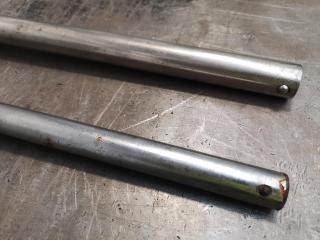 2x Breaker Bars w/ 1" Inch Socket Size