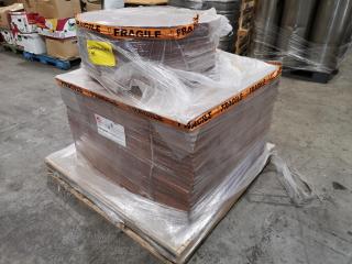 Pallet of Foseco Foundary Ladle Liner Panels