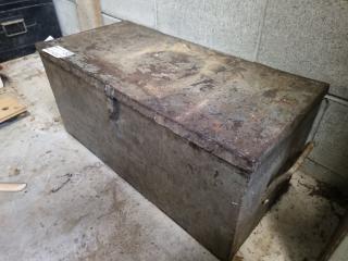 Antique Toolbox and Tools 