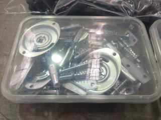 Galv Tray of HVAC Components