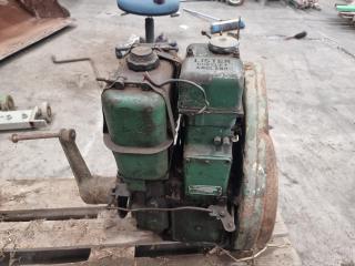 Antique Lister No 12430LR116 3.85HP 1800RPM Diesel Engine